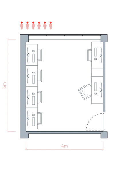 XL office Floor plan 2