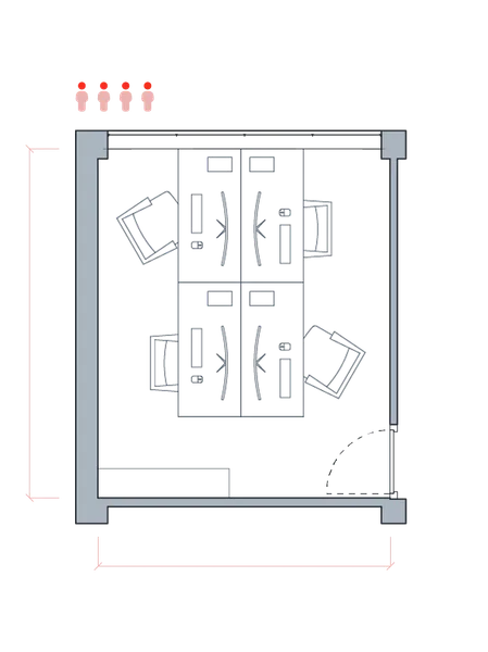 Large office Floor plan 2